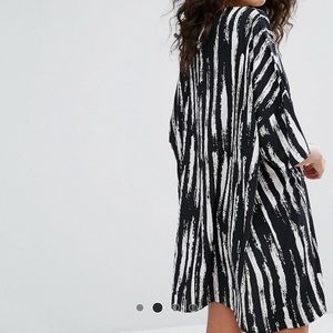 ASOS  -  Noisy May Stripe Tunic Shift Dress Stripe